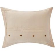 Tempur-Pedic Cool Luxury Zippered Pillow Sham, King, Sand Dollar