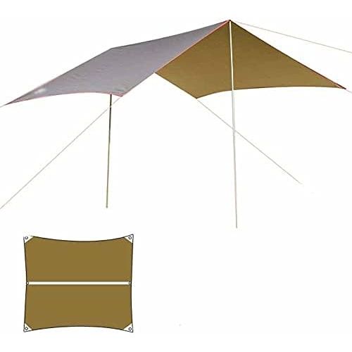  WALNUTA Waterproof Outdoor Awning Hammock Tarp Rain Fly Lightweight Camping Tent Sun Shelter for Tourism Hiking Beach Pergola (Color : C)