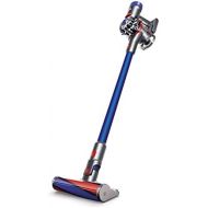 Flagship Dyson V7 Fluffy HEPA Cordless Stick Vacuum Cleaner: Combination/Crevic Tool, 2 Power Modes, 2 Tier Radial Cyclones, No-Touch Dirt Emptying, Docking Station (Blue) + Sponge