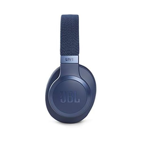 제이비엘 JBL Live 660NC - Wireless Over-Ear Noise Cancelling Headphones with Long Lasting Battery and Voice Assistant - Blue