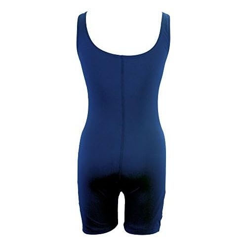  Adoretex Womens Polyester One-Piece Swim Legsuit Unitard Swimsuit