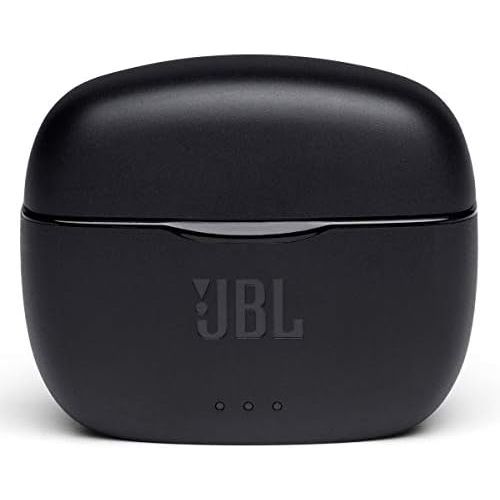 제이비엘 JBL Tune 215TWS True Wireless Earbud Headphones - JBL Pure Bass Sound, Bluetooth, 25H Battery, Dual Connect (Black)
