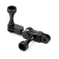 Williamcr 360 Degree Aluminum Ball Joint Swivel Buckle Arm Mount Extension Compatible with GoPro Hero 9/8/7/(2018)/6/5/4 Black,Hero 3+,DJI Osmo Action,AKASO/Campark/YI Action Camera