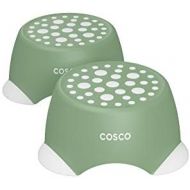 CoscoProducts COSCO 11908GRN2E Kids One-Step Step Stool, 2 Pack, Green
