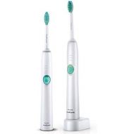 Philips Sonicare Easy Clean electric toothbrush with sound technology HX6512 / 02, white, double pack