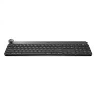 Logitech Craft Advanced Wireless Keyboard with Creative Input Dial and Backlit Keys, Dark grey and aluminum