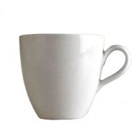Alessi SG53/87 Mami Kaffee-Obertasse 6 Stueck aus weissem Porzellan 8,0 cm Durchmesser