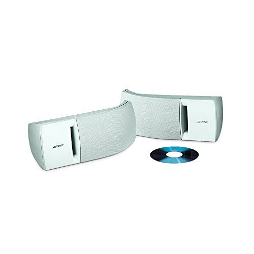 보스 Bose 161 speaker system (pair, white) - ideal for stereo or home theater use - 27028