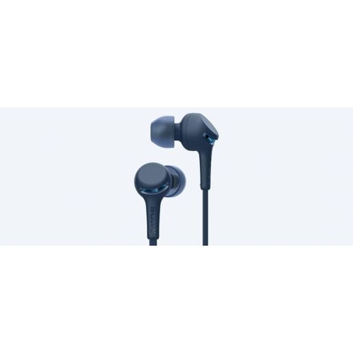소니 [아마존베스트]Sony WI-XB400L Wireless In-Ear Headphones (Neckband Design, Bluetooth 5.0, NFC, Headset with Microphone for Phone & PC / Laptop) Blue (Refurbished)