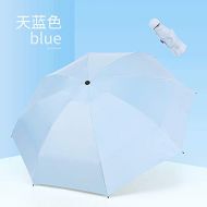 ZZSIccc Parasol Five Fold Umbrella 8 Bone Mini Sunscreen Uv Umbrella A6
