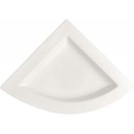 Villeroy & Boch New Wave Triangular Plate, 8.5 in, White