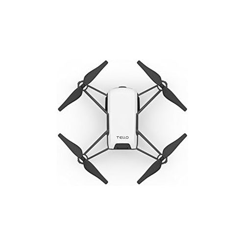 디제이아이 Tello Quadcopter Drone with HD Camera and VR,Powered by DJI Technology and Intel Processor,Coding Education,DIY Accessories,Throw and Fly (Without Controller)
