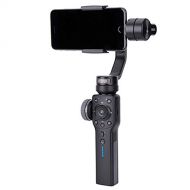 LJJ Mini Handheld Gimbal Stabilizer 3-Axis Auto Face Tracking/Inception Sport Mode/PhoneGo Mode, for iPhone 11 Pro Max/Gopro Hero 8 Handheld Gimbal Stabilizer