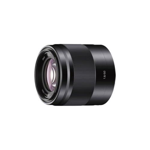 소니 [아마존베스트]Sony - E 50mm F1.8 OSS Portrait Lens (SEL50F18/B), Black