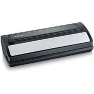 [아마존베스트]SEVERIN FS 3611 Vacuum Sealer with Integrated Cutter (Includes 1 Roll of Vacuum Film, 5 Vacuum Bags, 1 Connection Hose, Weld Seam B: 30 cm) Black