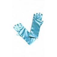 FashionModa4U Printed Baby Blue Princess Gloves