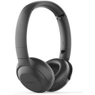 [아마존베스트]Philips Audio On-Ear Headphones UH202BK/00 Bluetooth On Ears (Wireless, 15 Hour Battery, Soft Ear Pads, Microphone, Foldable) Black TAUH202BK/00 One Size