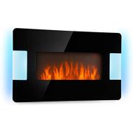 Klarstein Belfort Light & Fire Electric Fireplace, black