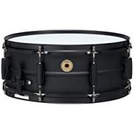 [아마존베스트]Tama Metalworks Black Steel Snare Drum 14 x 5.5 Inches Matte Black (BST1455BK)