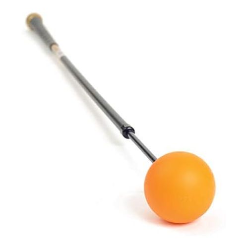  [아마존베스트]오렌지 Orange Whip Midsize 골프 스윙 트레이너 Aid for Improved Rhythm, Flexibility, Balance, Tempo, and Strength  43.5”