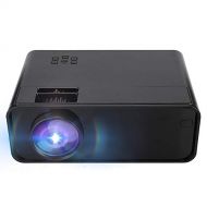 ASHATA Projector, 1500 Lumens 4K HD Video Projector 150 Home Cinema LCD Movie Projector with Remote Control Support 1080P HDMI VGA AV USB Bluetooth WiFi for Android - Black (US)