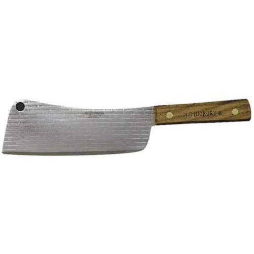  [아마존베스트]NEW Ontario Knife 76-7 Old Hickory Meat Cleaver 7in Carbon Steel Blade