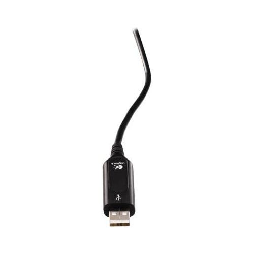 로지텍 [아마존베스트]Logitech 5582666792 Black USB Wired In-Ear Headphones