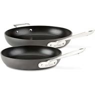 All-Clad Hard Anodized Nonstick Fry Pan Cookware Set, 10 inch and 12 inch Fry Pan, 2 Piece, Black