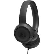 JBL T500 On-Ear Headphone In-Ear Headphone with One-Button Remote/Mic, Black