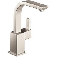 Moen S5170SRS 90-Degree One-Handle High Arc Single Mount Bar Faucet, Spot Resist Stainless