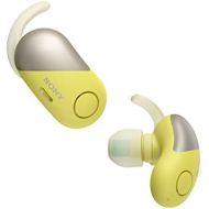 [아마존베스트]Sony WF-SP700N True Sport Headphones (Wireless, Noise Cancelling) Yellow with Alexa Integration