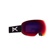 Anon Mens M2 Goggle with Spare Lens, Black / Perceive Sunny Red
