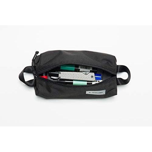  HEIMPLANET Original HPT Carry Essentials - Simple Pouch Simple Pencil case/Pouch Made of Water-Resistent and Durable DYECOSHELL Supports1% for The Planet (Black)