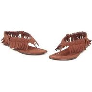 Ellie Shoes Womens Gladiator Flat Sandal with Fringe