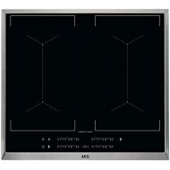 [아마존베스트]AEG IKE64450XB Self-Standing Hob / Hob with Touchscreen & Pot Detection / Induction Hob / 4 Cooking Zones / Stainless Steel Frame / Child Lock / 60 cm