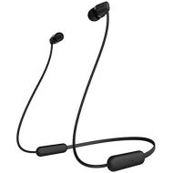 [아마존베스트]Sony WI-C200B Wireless Bluetooth In-Ear Headphones (15 Hours Battery Life, Voice Assistant, Magnetic Earplugs, Built-in Headset Function, Headset with Microphone) Black