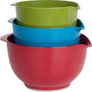Trudeau Melamine Mixing Bowls, Set of 3: Kitchen & Dining