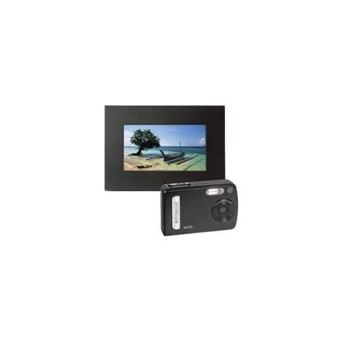 폴라로이드 Polaroid 5.1 Megapixel Camera ( BAA-05015B) plus 7 Digital Photo Frame (IDF-0720)