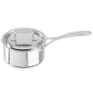 KitchenAid Stainless Steel Professional Seven-Ply 1.5-Quart Saucepan with Lid, KCC715PSST