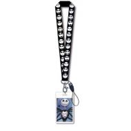 Disney Nightmare Before Christmas Jack Angry Face Lanyard,Multi colored,1