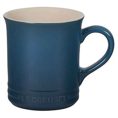르크루제 Le Creuset Stoneware Mug, 14 oz., Deep Teal