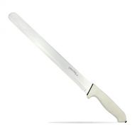 Professional 14 Stainless Steel Non-Serrated Cake Knife - the Ultimate Cake Slicing Knife By Bakehouse Trading Co.