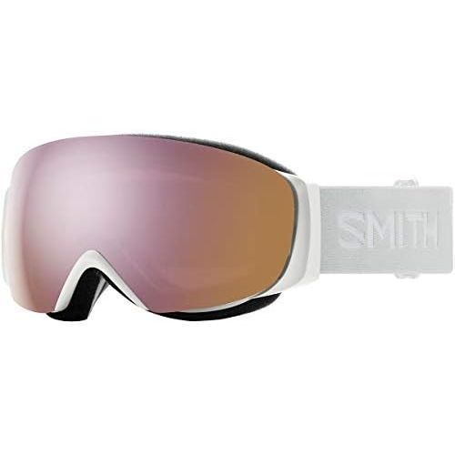 스미스 Smith I/O MAG S Snow Goggle - White Vapor Chromapop Everyday Rose Gold Mirror + Extra Lens
