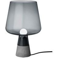 Iittala Leimu Lampe, Glas mundgeblasen, E14, grigio