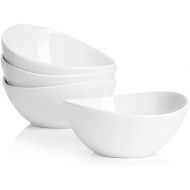 [아마존베스트]Sweese 101.412 Porcelain Bowls - 10 Ounce for Ice Cream Dessert, Small Side Dishes - Set of 4, Black