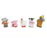 Replacement Parts for Little People Farm - Fisher-Price Animal Friends Farm DWC31 & CHJ51 ~ Replacement Figures ~ Cow with Calf, Pig, Horse, Chicken and Farmer