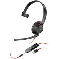 [아마존베스트]Plantronics Blackwire C5220 Stereo Headset USB C Connector for PC - Black