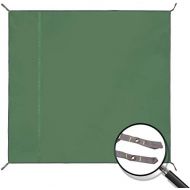 REDCAMP Waterproof Camping Tarp Lightweight to Cover Sun or Rain, Large Compact Tent Tarp Footprint for Ground or Under Tent