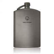 Valtcan Titanium Hip Flask Canteen Military Design 260ml 8.8 oz Capacity
