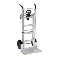 CoscoProducts Cosco 3-in-1 Aluminum Hand Truck/Assisted Hand Truck/Cart w/ flat free wheels